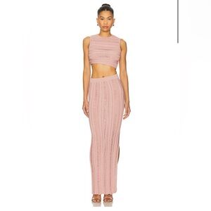 Nonchalant the label lilia two piece knit set